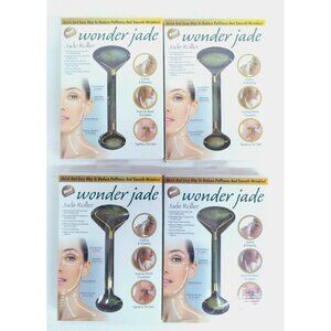 Face Roller Massager Wonder Jade Skin Stone Tool Anti-Aging 4Pk Bridesmaid NIB